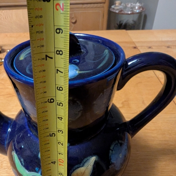 Japanese Cobalt Blue Tea Set - Picture 4 of 6